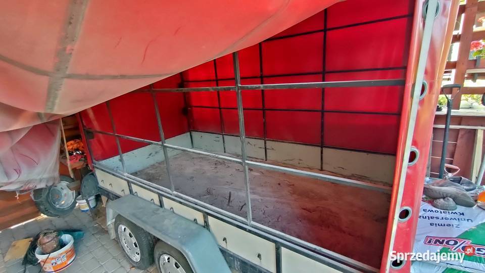 Przyczepka Przyczepa kat B zadbana burtowa burtowe Motoryzacja