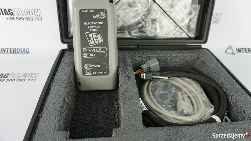 JCB SERVICEMASTER 4 Interfejs komputer Mława sprzedam