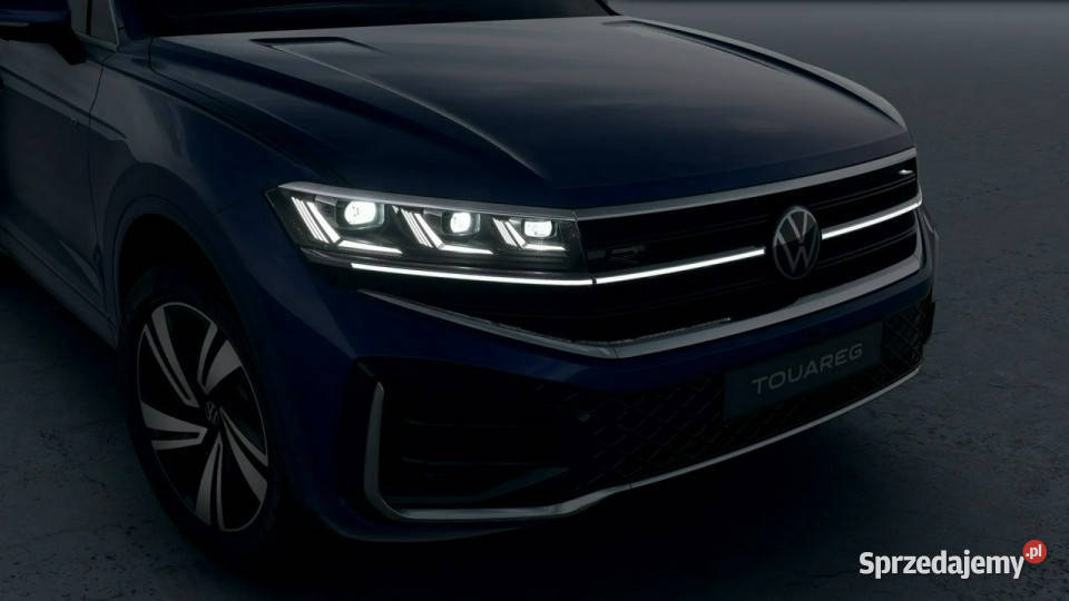 Volkswagen Touareg RLine 30 V6 TDI 4Motion 286 światła przeciwmgielne łódzkie Łódź