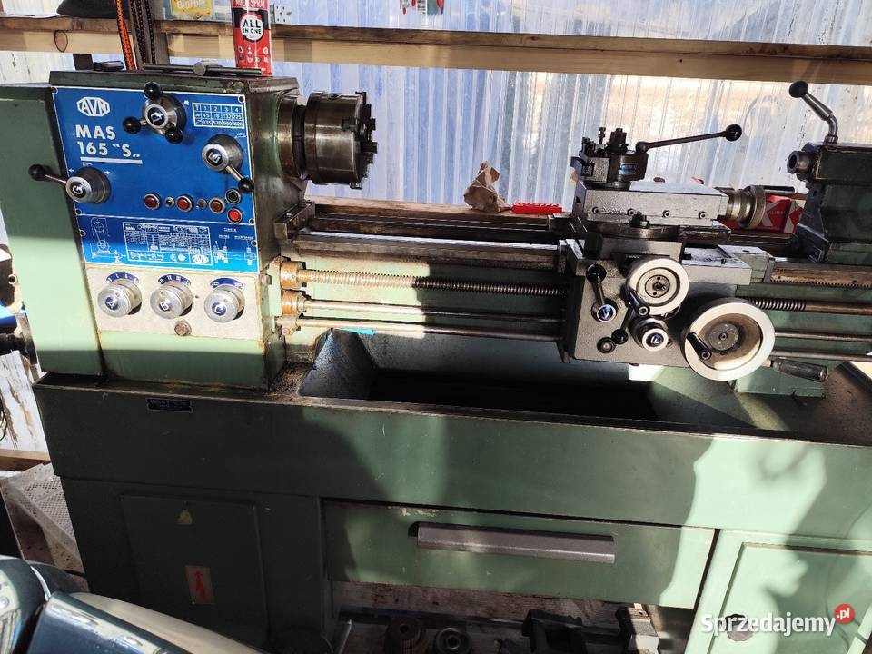 Tokarka do metalu Mas 165 Tum 35 tokarkę Maków Podhalański