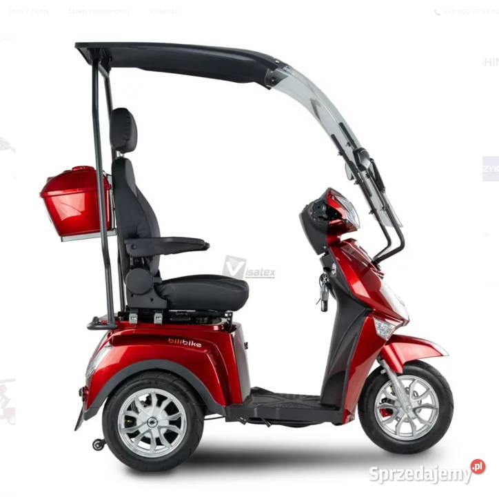Skuter elektryczny z dachem BILI BIKE SHINO G4 Wrocław