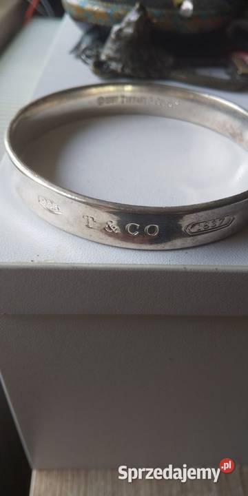 Okazja Bransoletka Tiffany Co 1837 1997r Srebro srebro Ślesin