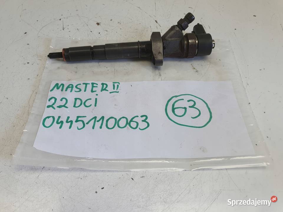 WTRYSKIWACZ Renault Master II 22 DCI wtrysk osobowe lubelskie Chełm