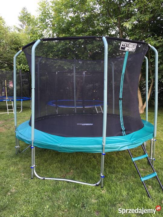 Trampolina Profesjonal 252 Zielona Czarna Poznań