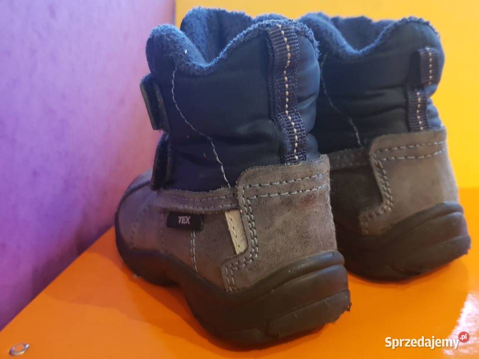 kozaki śniegowce botki skórzane ortalionowe Rozmiar 24 Kozaczki Kielce