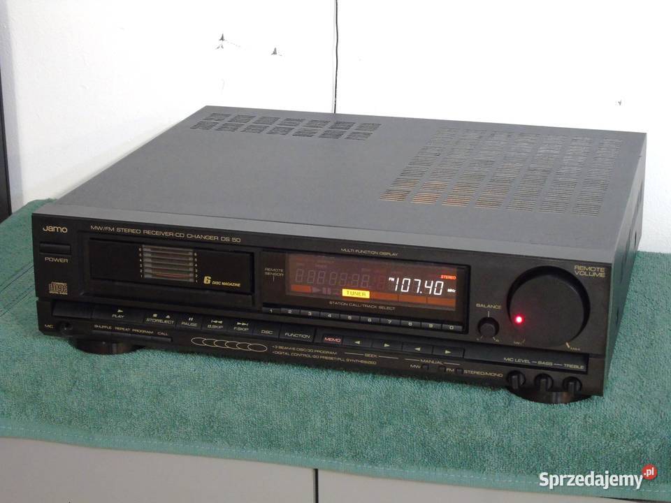 Wzmacniacz z radiem i CD Jamo mocny i sprawny podkarpackie