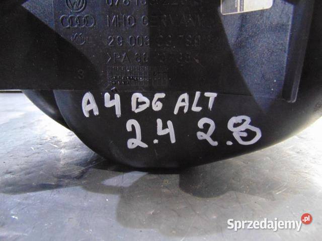 KOLEKTOR SSĄCY AUDI A4 B6 24 16V KOMPLET WLKP