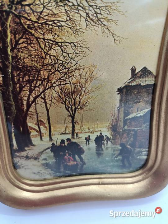 Obrazek w ramie reprodukcja zdjęcie Italy styl Zamość