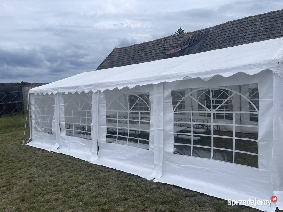 Wynajmę białe namioty imprezowe eventowe 3x3 3x5 Usługi podlaskie Białystok obsługa imprez