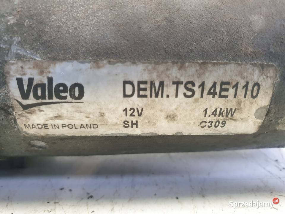 ROZRUSZNIK Citroen C4 16 HDI ROZRUSZNIK TS14E110 osobowe lubelskie Rudka
