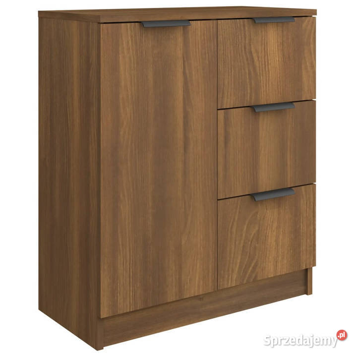 Komody 2 brązowy dąb 60x30x70 materiał Komody Warszawa