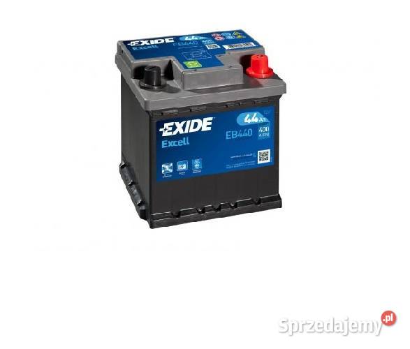 Akumulator Exide Excell 40Ah 400A kostka prawy osobowe Warszawa