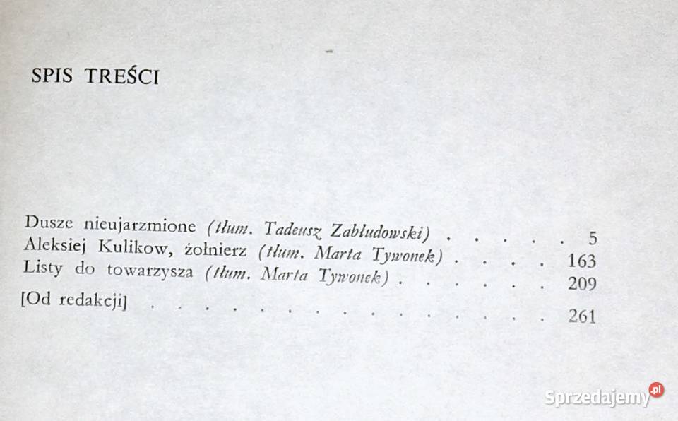 Dusze nieujarzmione Aleksiej Kulikow Borys Chełm