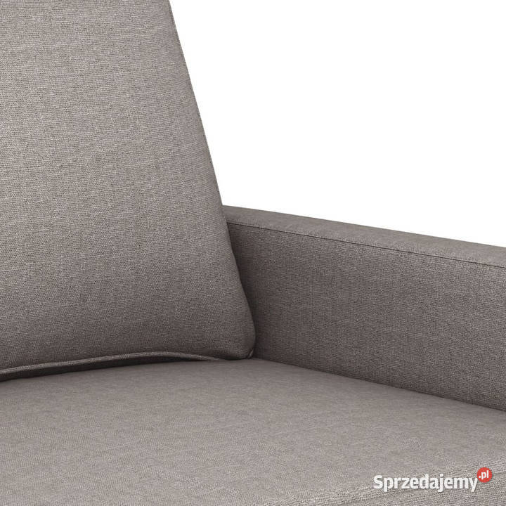Sofa 2osobowa kolor taupe 120 tapicerowana Sofy i kanapy Meble Warszawa