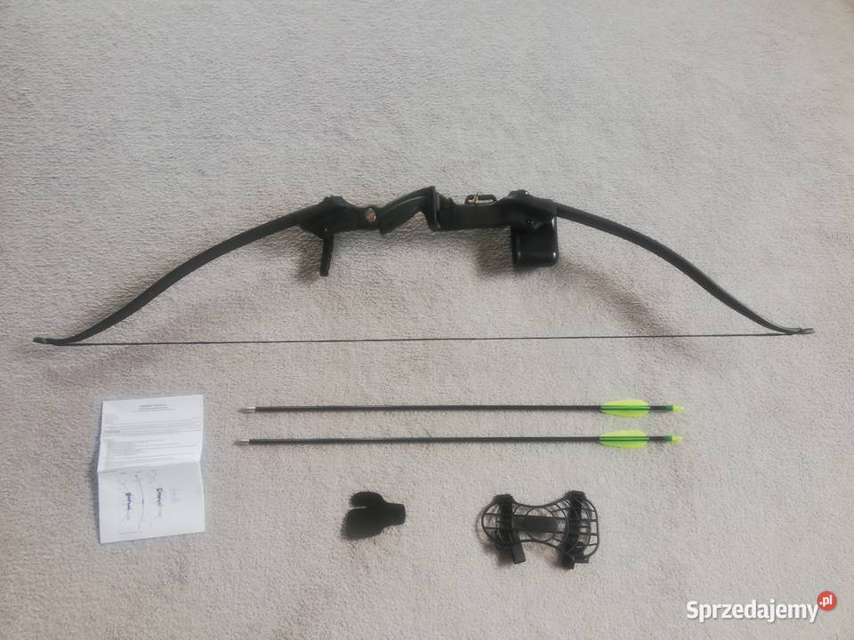 Łuk klasyczny sportowy Crosman strzały kołczan Nowy Sącz sprzedam