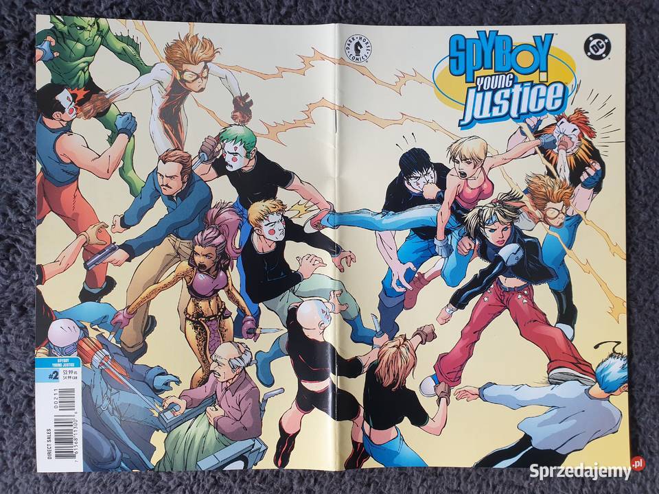 Spyboy Young Justice Dark Horse DC Crossover pomorskie Gdynia