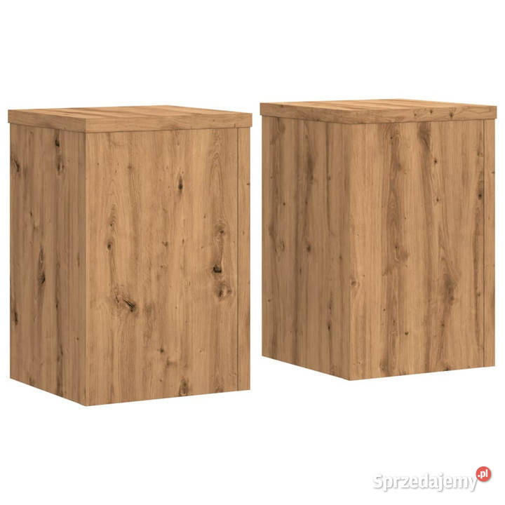 Podstawki pod doniczki 2 dąb artisan 25x25x35 Warszawa
