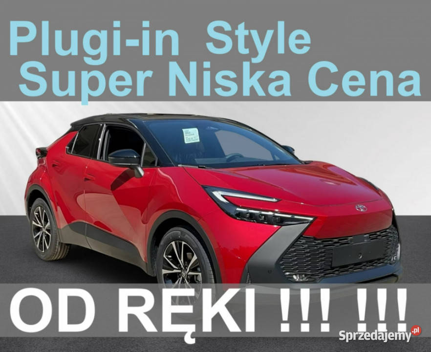 Toyota CHR 232 Plugin Style Kamera Czujniki ASR (kontrola trakcji) zachodniopomorskie Szczecinek sprzedam
