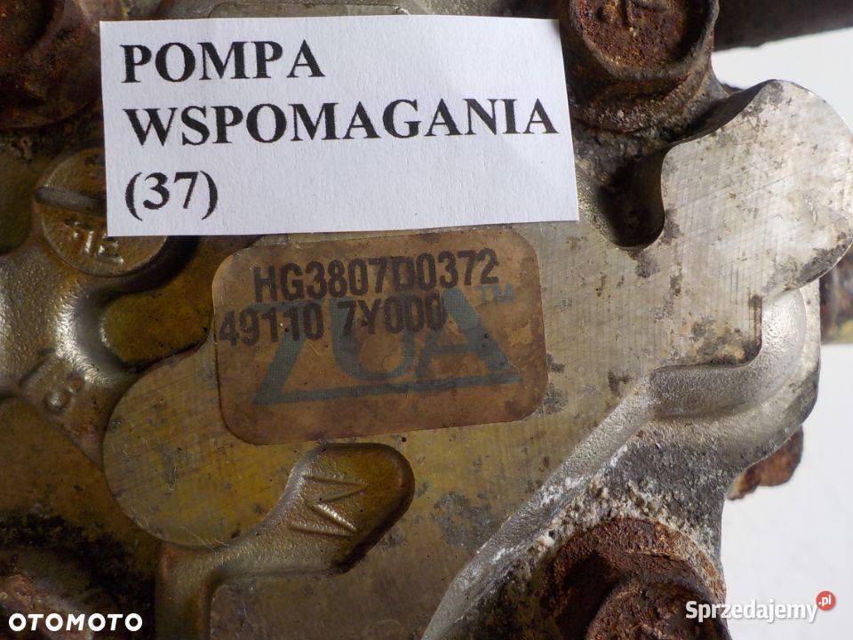 POMPA WSPOMAGANIA 491107Y000 NISSAN MAXIMA A34