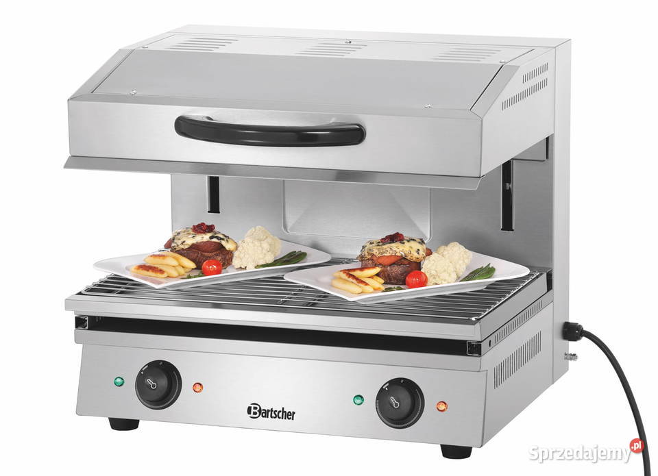 Salamander z windą podwójny 4kW 400V Bartscher śląskie