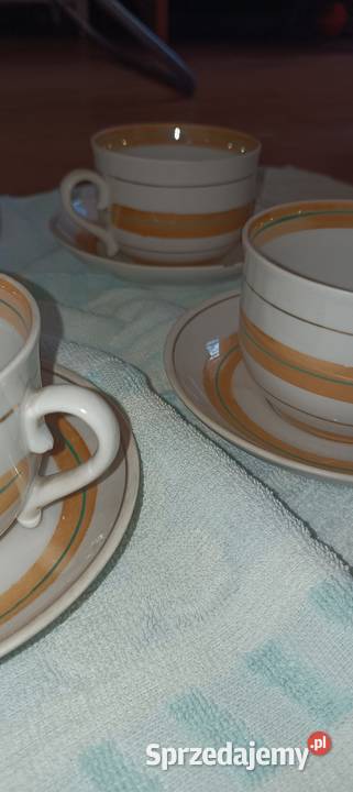Zostaw Porcelany kawowy pozłacany dolnośląskie Legnica