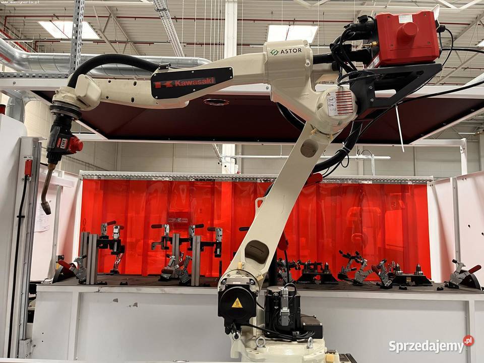 Zrobotyzowana cela spawalnicza KAWASAKI BA006LA Produkcja dolnośląskie Jelenia Góra sprzedam