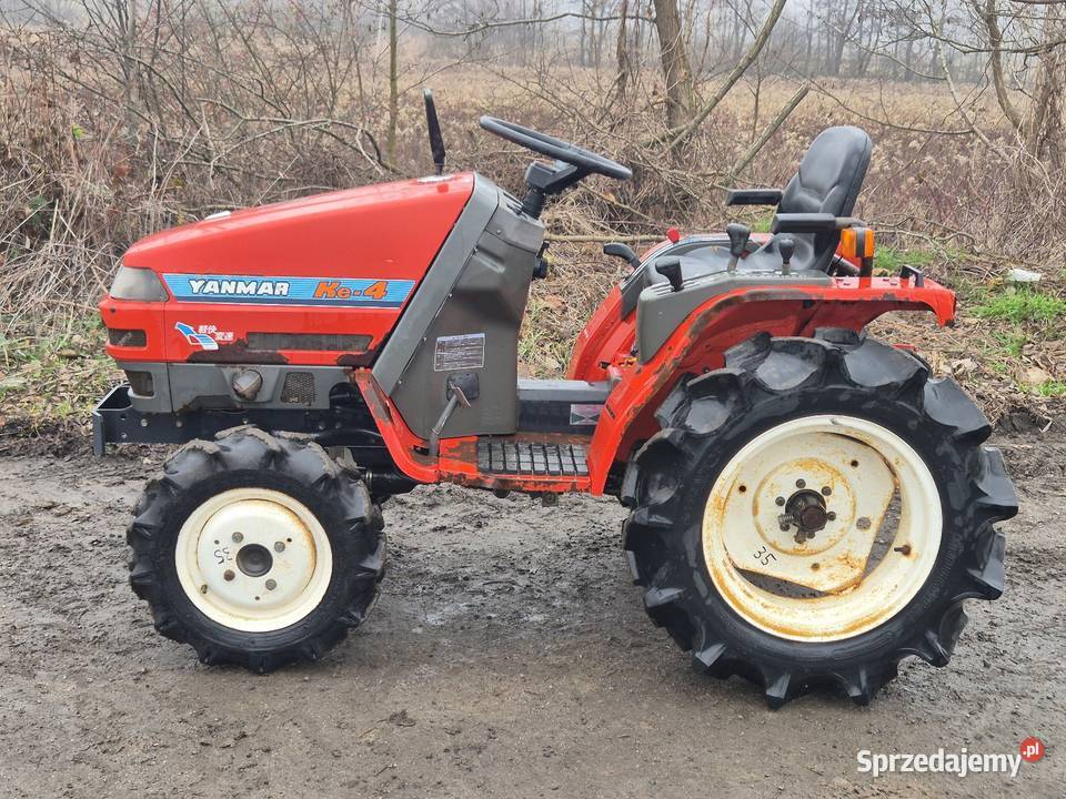 Traktorek traktor YANMAR Ke4D 14 44 Małuszyn
