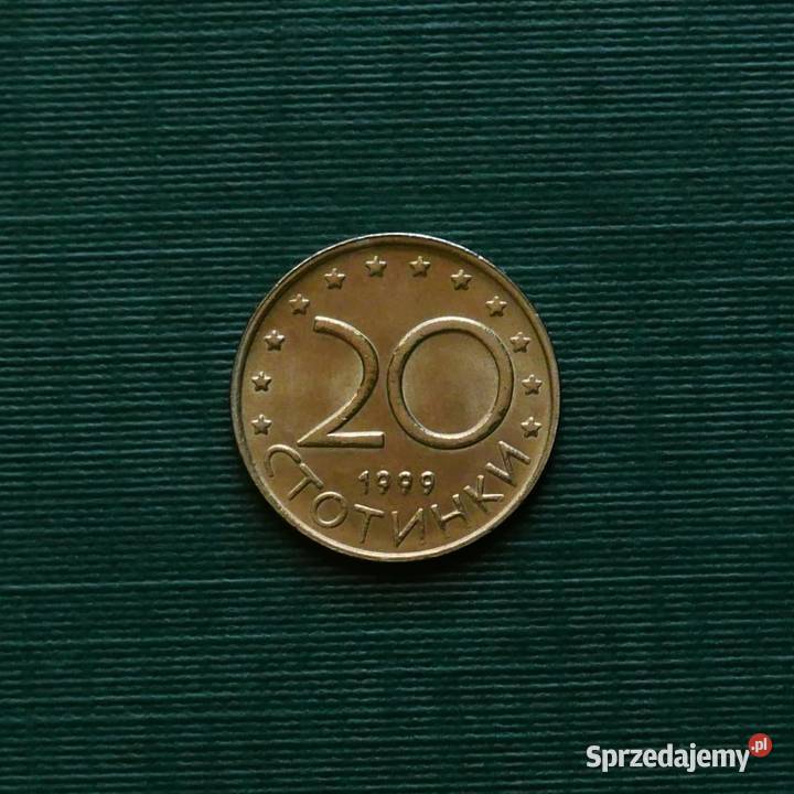 BUŁGARIA 20 stotinek 1999r śląskie Gliwice