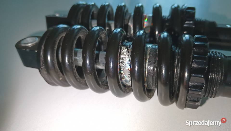 Tylne amortyzatory 125mm otwór 8mm sprężyna 63mm Warszawa