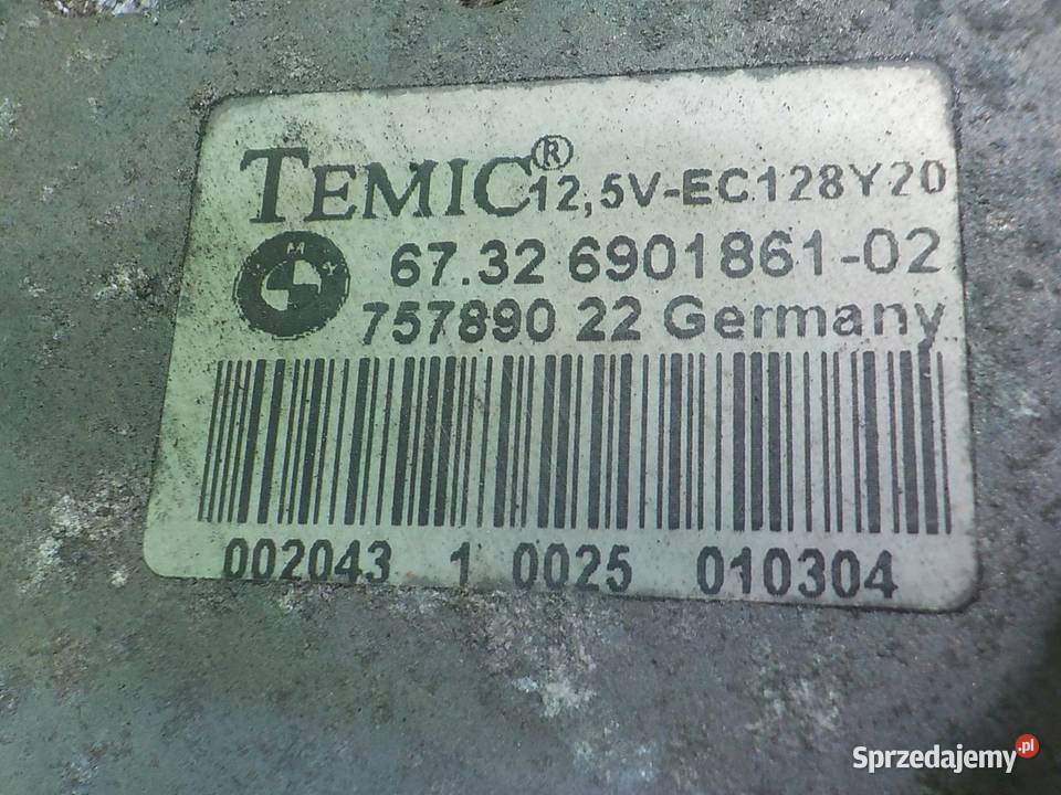 BMW X3 E83 30 B AUT 04r 5D wentylator chlodnicy Suków