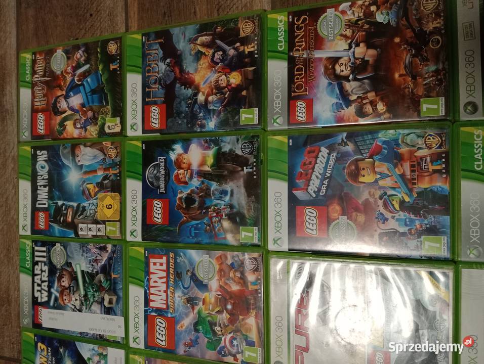 X box 360 LEGO gry pakiet Jelenia Góra