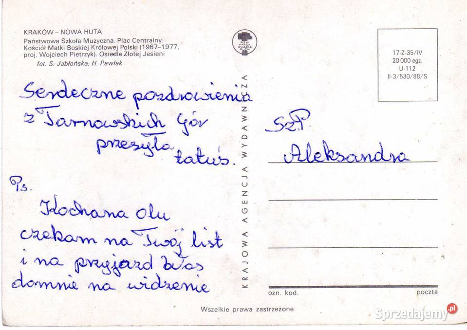 KRAKÓW NOWA HUTA WIELOWIDOKOWA 1 Krynki sprzedam