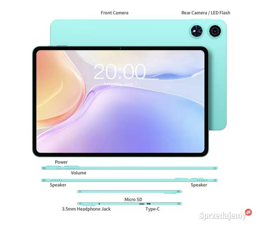 Tablet Odea A12 12 Android 14 2K Chrzanów