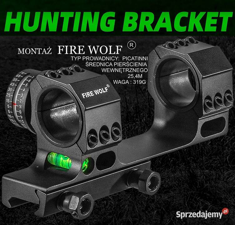 Montaż lunety FIRE WOLF Warszawa