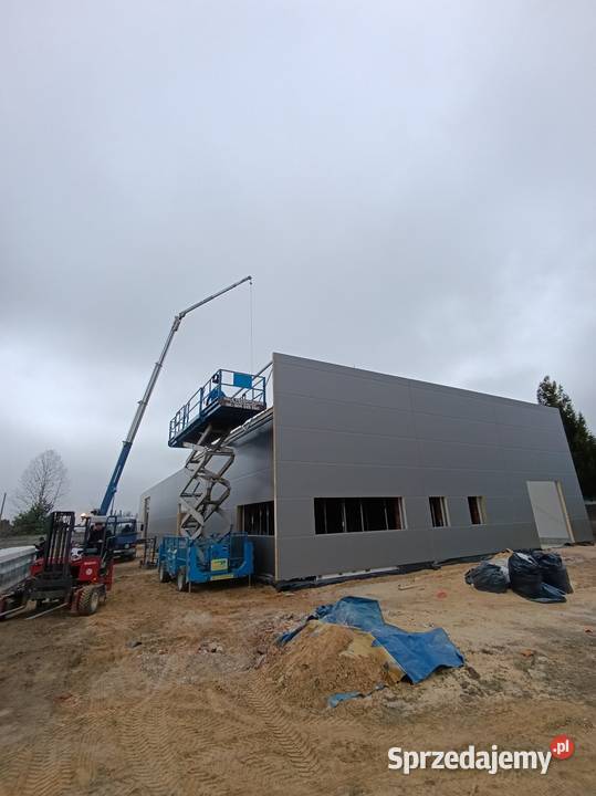 Konstrukcja stalowa hali hala magazynowa Czarny Las