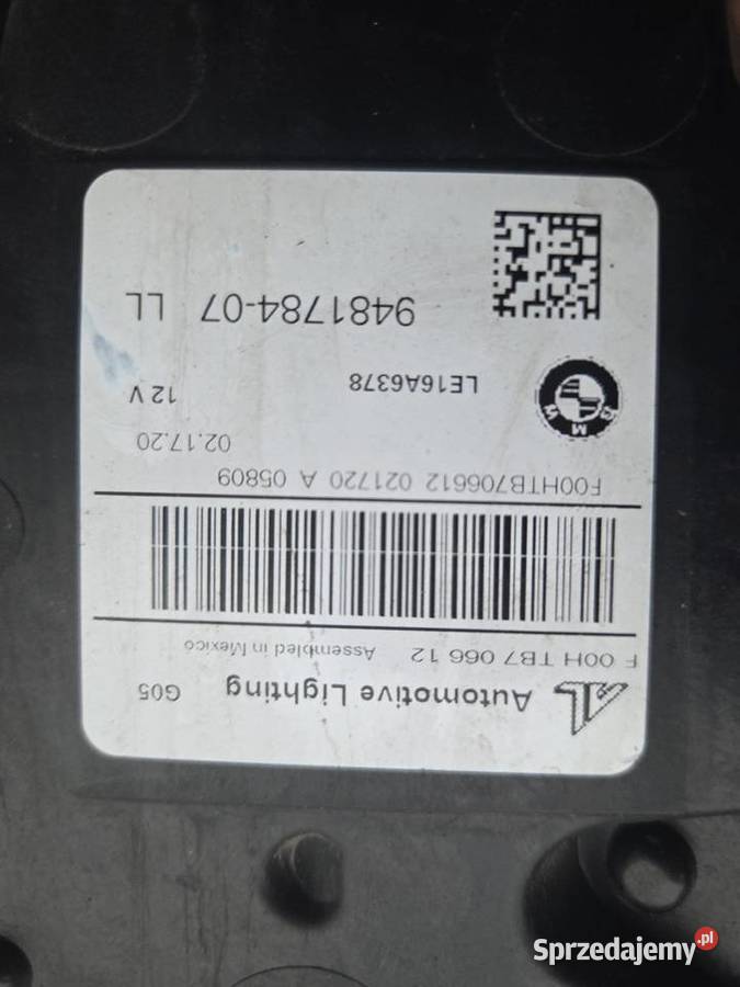 Lampa BMW X5 G05 X5 G06 948178407 prawa 1823r Lampy przednie śląskie Gliwice
