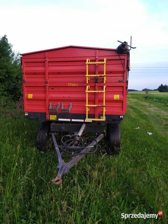 Przyczepa metal fach T7102 8t pronar zasław Przyczepy rolnicze Włoszczowa