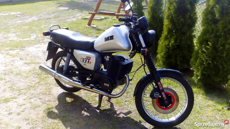 MZ ETZ 251 benzyna śląskie Rędziny
