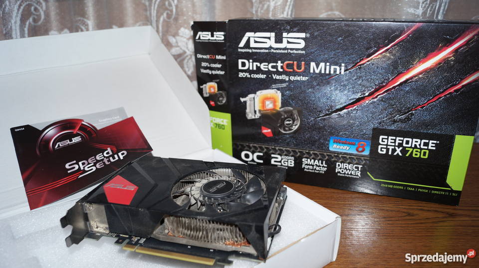 Asus GeForce GTX 760 DirectCU Mini OC 2GB GDDR5 Rzeszów