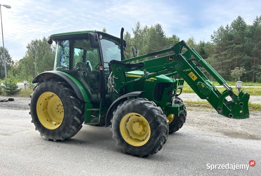 Ciągnik John Deere 5080 M z ładowarką John Deere mazowieckie Biała