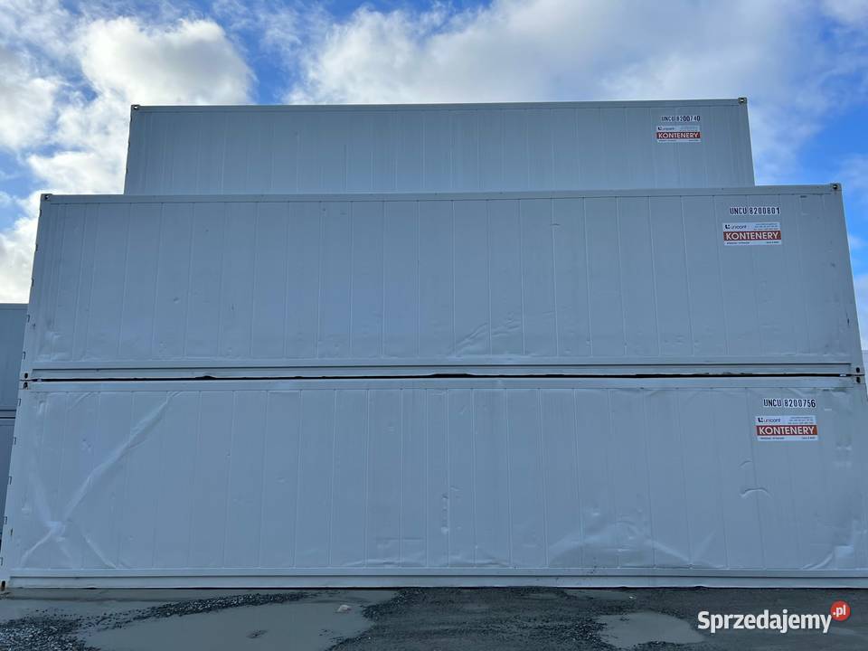 Kontenery morskie chłodnie mroźnie 12m 40HCRF Biznes i Przemysł Białystok