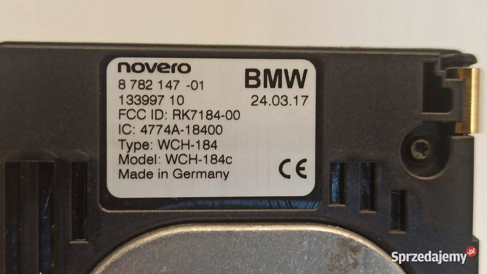 BMW 7 G11 ŁADOWARKA INDUKCYJNA 8782147