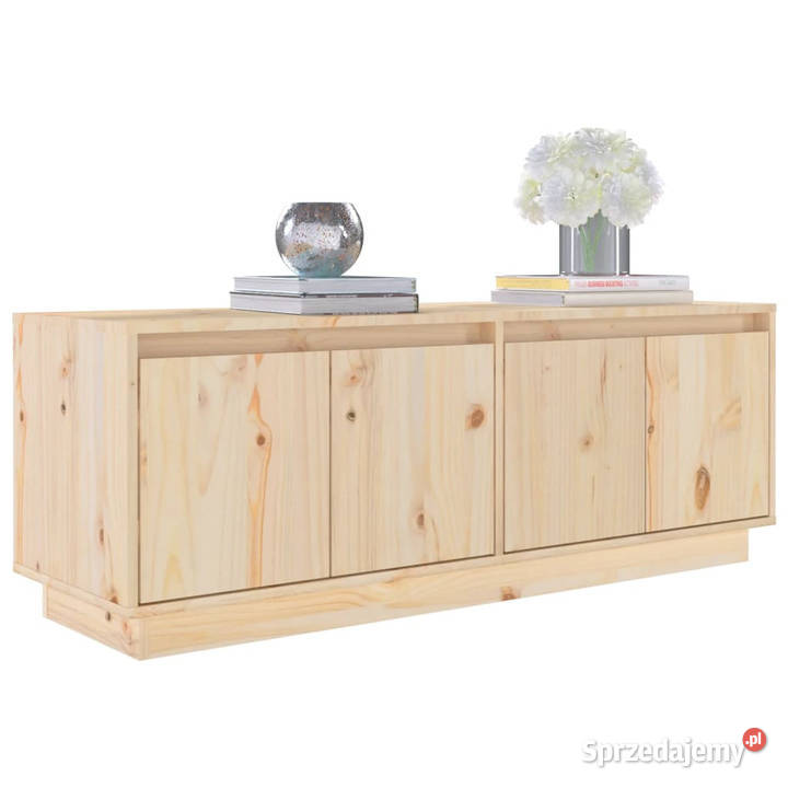 Szafka pod telewizor 110x34x40 lite drewno