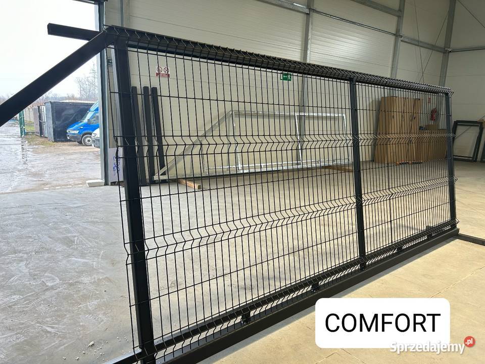 Brama przesuwna panel 3D fi 5mm4mx172mocynk przesuwna