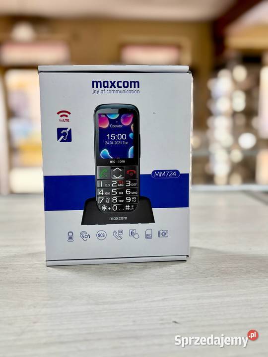 Telefon komórkowy Maxcom MM724 8 MB 16 MB czarny Elbląg