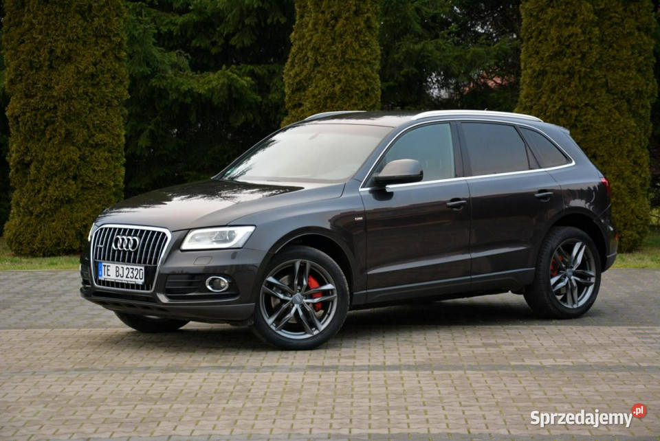 Audi Q5 2xSLine Navi Klimatronic lift Skóry Motoryzacja Ostrów Mazowiecka sprzedam
