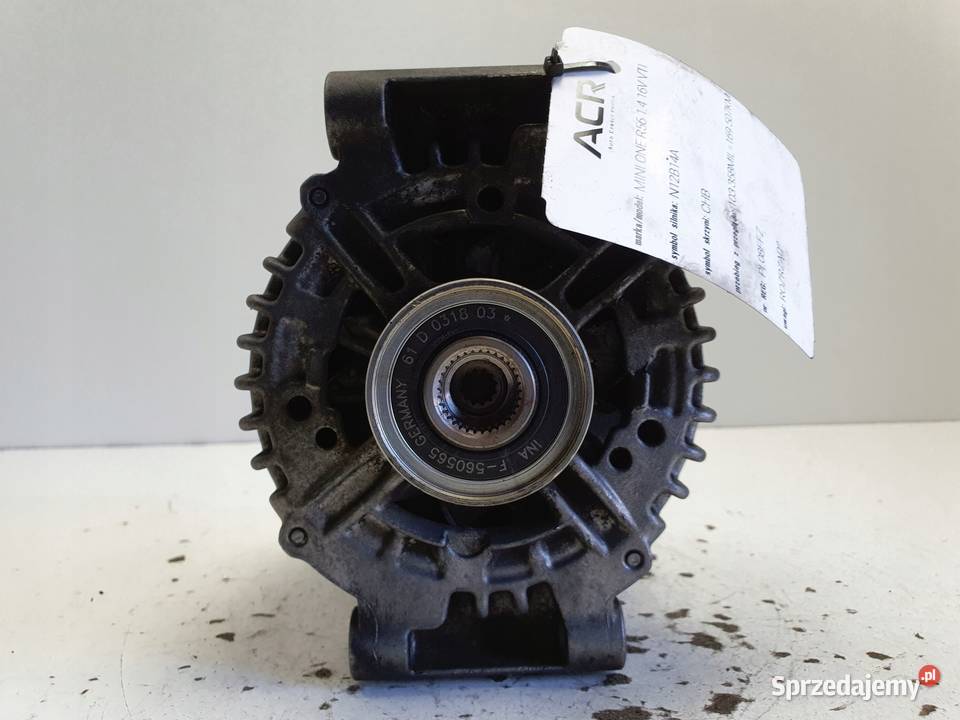 ALTERNATOR Mini One R56 14 16V VTi 0121615027 lubelskie Chełm