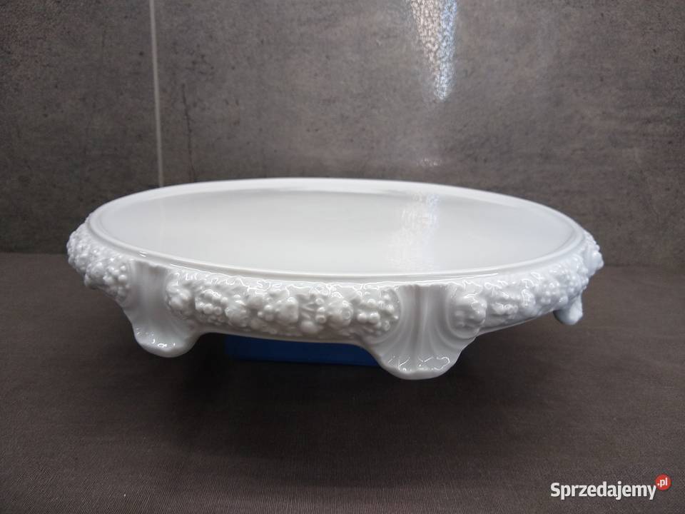 Tortownica na nóżkach Rosenthal Biała Maria Antyki, Sztuka, Kolekcje Kalisz sprzedam
