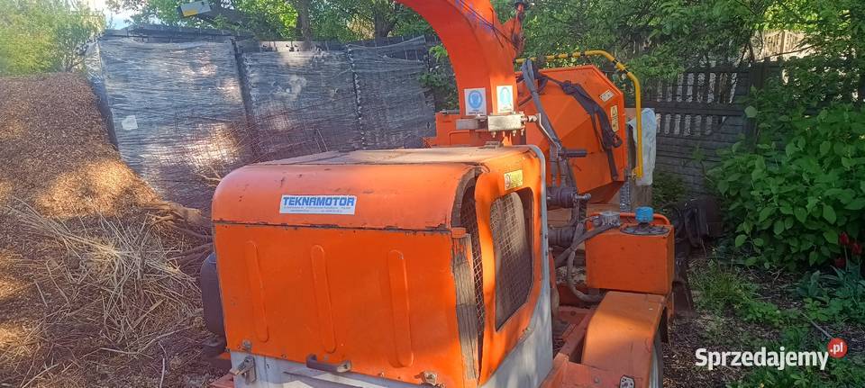 Rębak rembak spalinowy diesel bębnowy sito Leśnictwo
