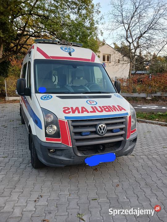 Volkswagen Crafter ambulanskaretka 2009 specjalny Warszawa